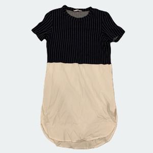 Zara Trafaluc Colour Block Two Tone Tunic Shirt Women’s Size Small
